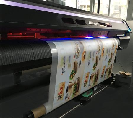 UV軟膜透明車貼寫真 漢堡王高清UV噴繪食品展示圖