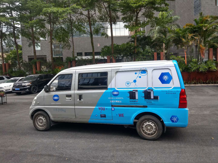 制作車(chē)身廣告噴繪